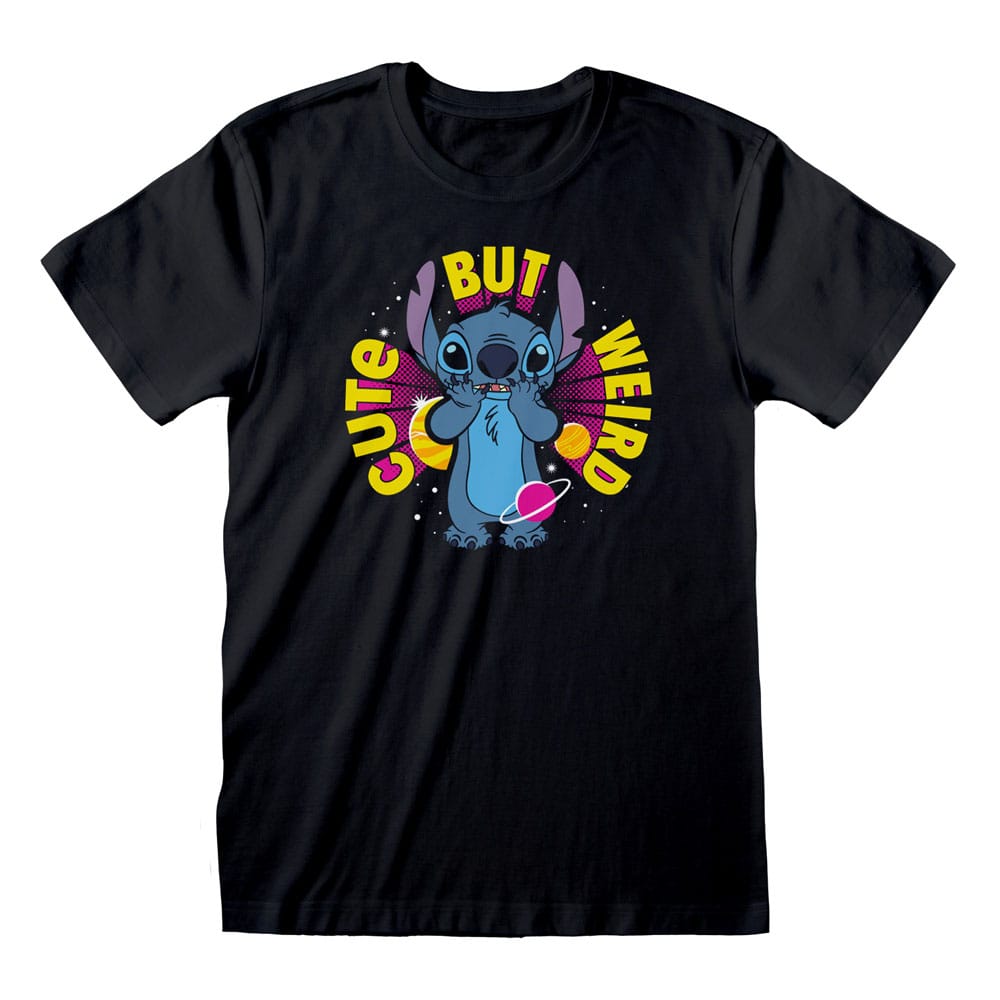 Tricou Lilo & Stitch Cute But Weird masura XL - MangaShop.ro