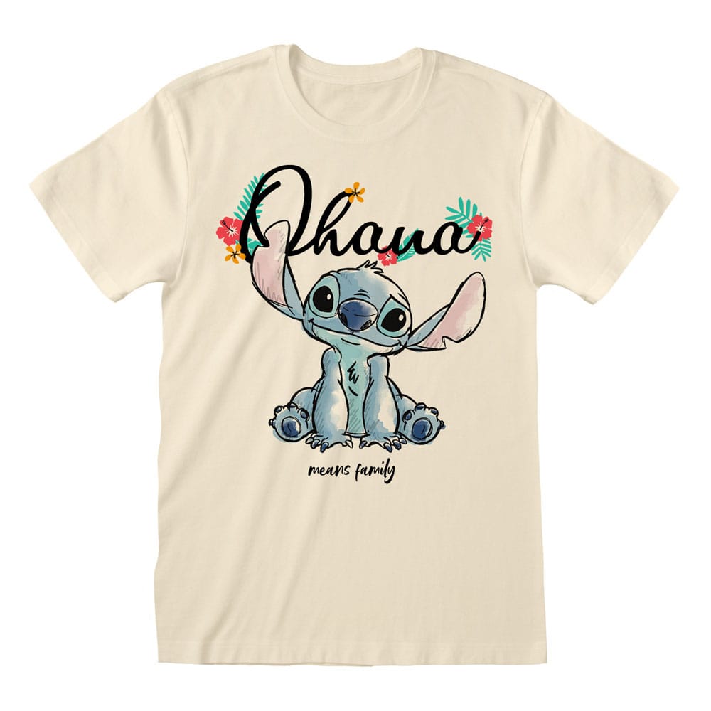 Tricou Lilo & Stitch Ohana Means Family  masura S - MangaShop.ro