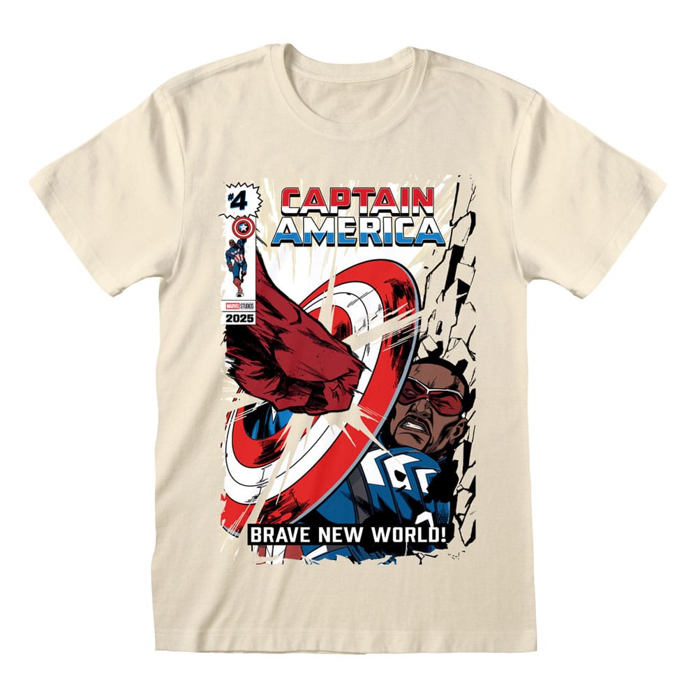 Tricou Captain America Brave New World Impact masura M - MangaShop.ro