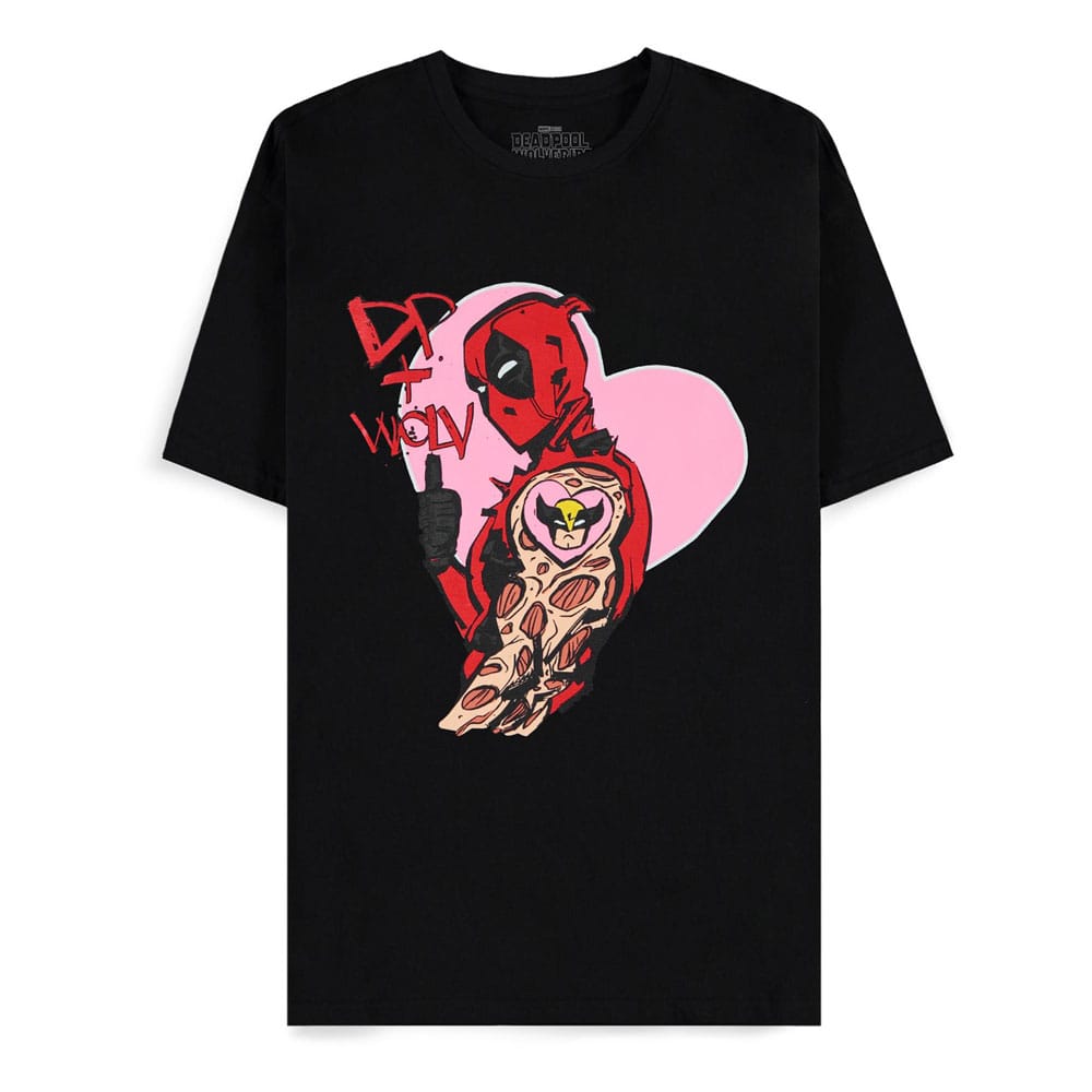 Tricou Deadpool I Heart You masura L - MangaShop.ro
