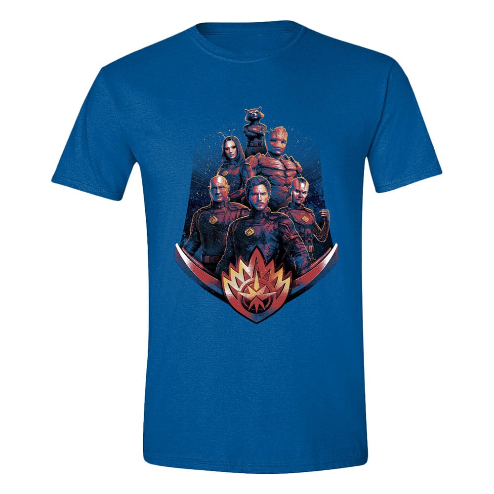 Tricou Marvel Guardians Of The Galaxy Vol. 3 Distressed Group Pose masura S - MangaShop.ro
