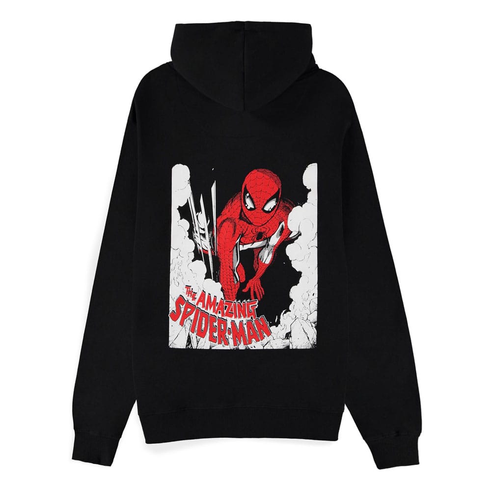 Tricou Marvel Zipper Hoodie Spider-Man masura L - MangaShop.ro