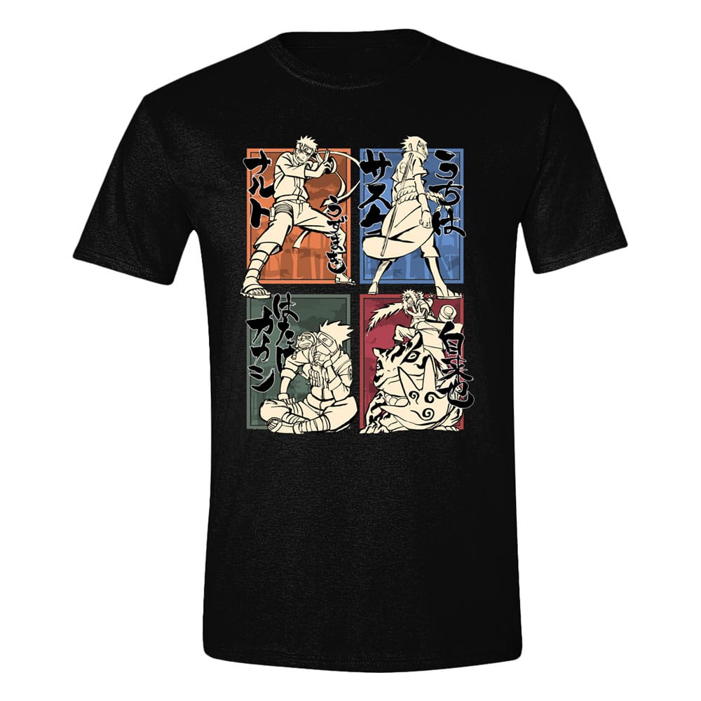 Tricou Naruto Character Sketches masura XL - MangaShop.ro