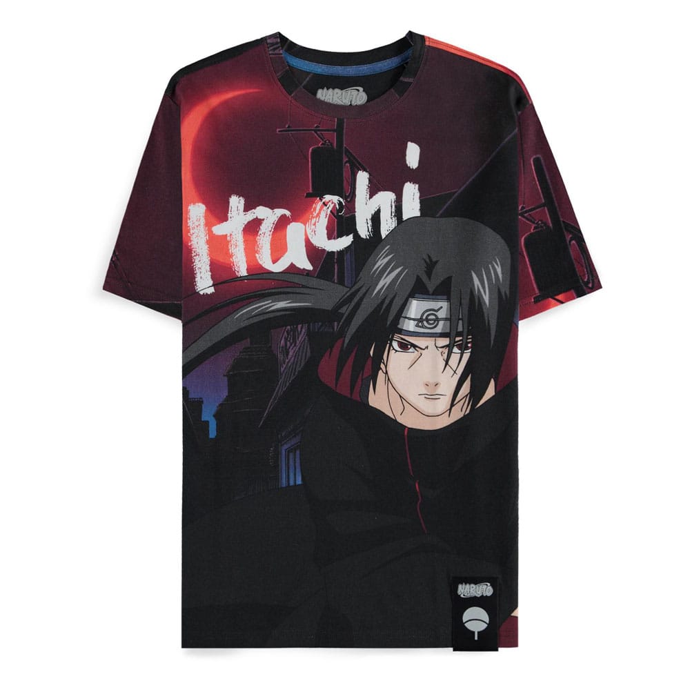 Tricou Naruto Mirage AOP Itachi & Sasuke masura S - MangaShop.ro