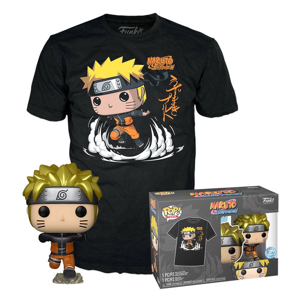 Tricou Naruto POP! & Tee Box Naruto Running masura M - MangaShop.ro