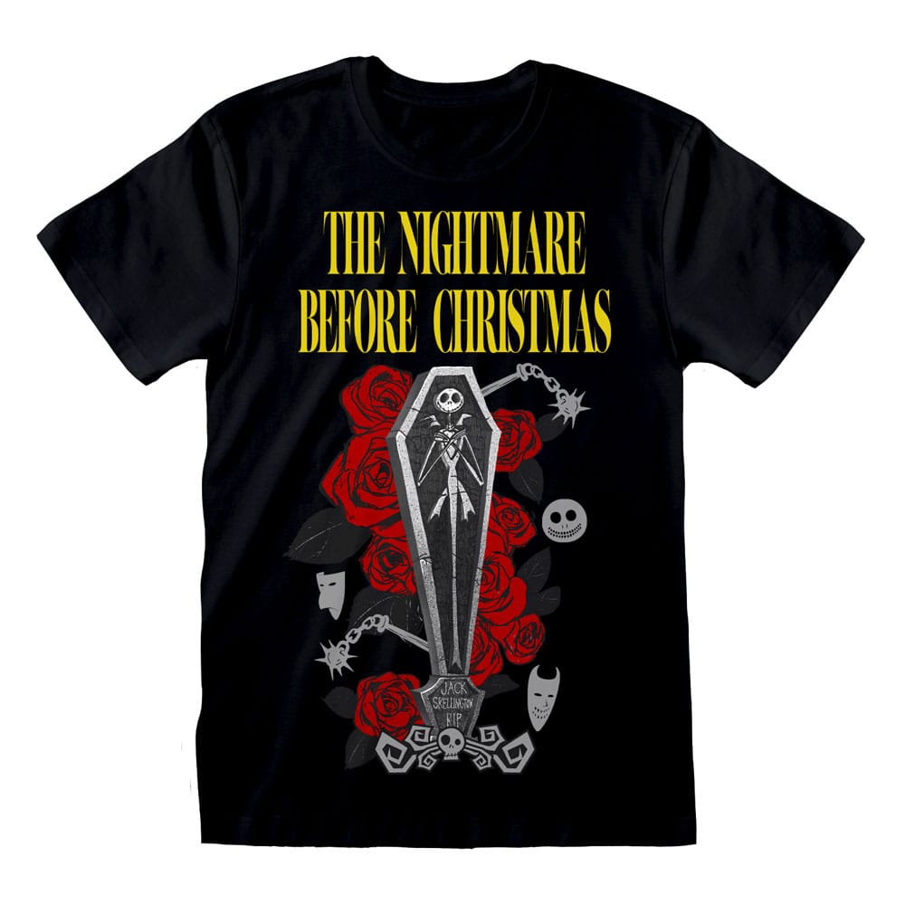 Tricou Nightmare Before Christmas Jack Coffin masura L - MangaShop.ro