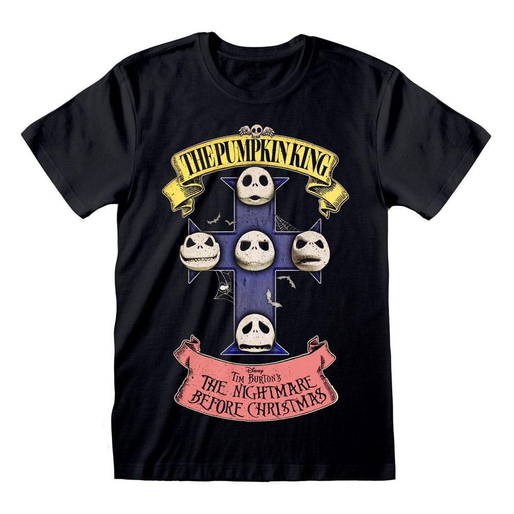 Tricou Nightmare before Christmas The Pumpkin King masura XL - MangaShop.ro