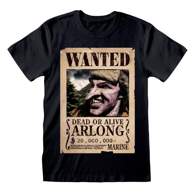 Tricou One Piece Arlong Wanted Poster  masura XL - MangaShop.ro