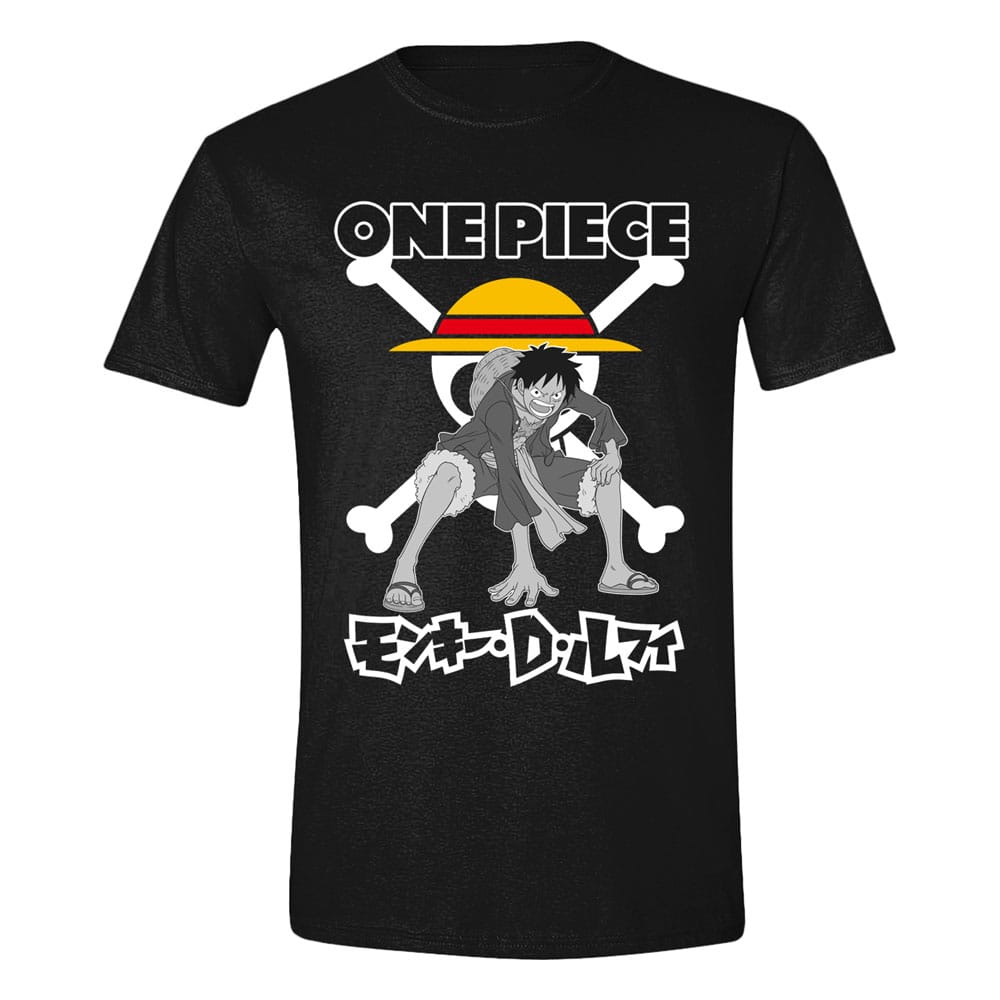 Tricou One Piece Luffy Skull  masura L - MangaShop.ro