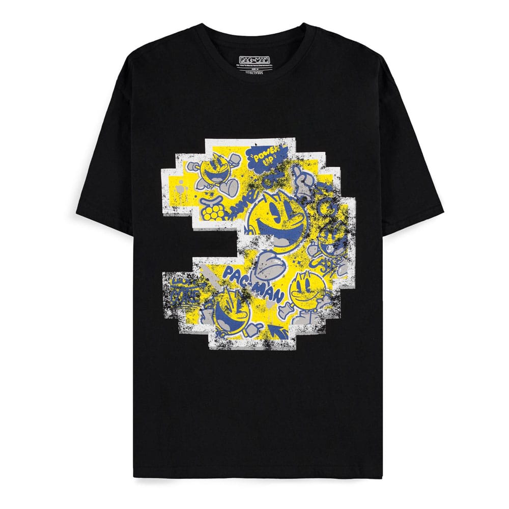 Tricou Pac-Man Pixel masura S - MangaShop.ro