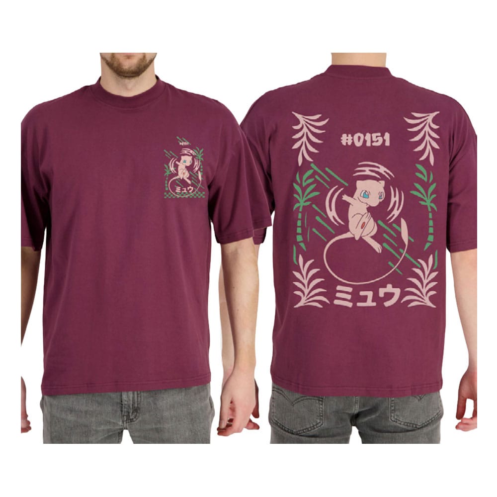 Tricou Pokémon Bordeaux Mew - MangaShop.ro