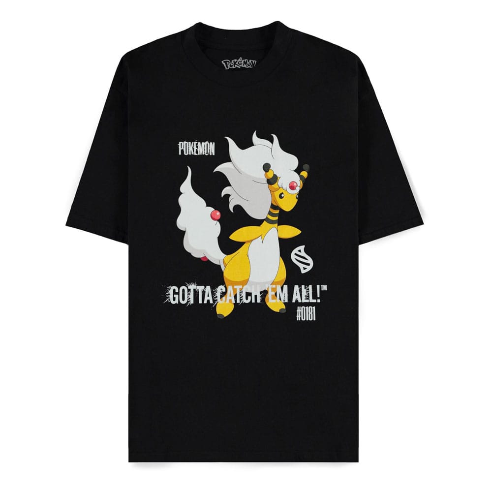 Tricou Pokémon Mega Evolutions Mega Ampharos Gotta Catch Em All - MangaShop.ro