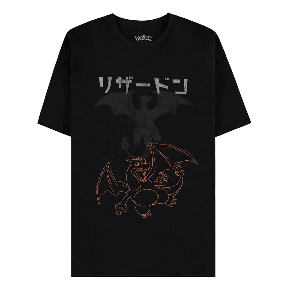 Tricou Pokémon Red Charizard masura L - MangaShop.ro