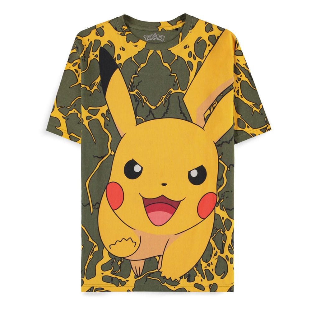 Tricou Pokemon Pikachu Lightning masura XL - MangaShop.ro