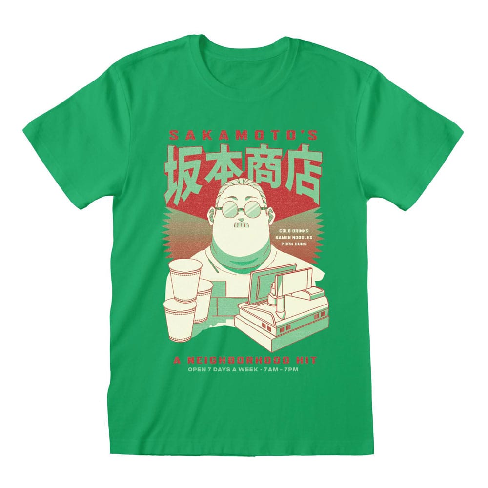 Tricou Sakamoto Days Greens - MangaShop.ro