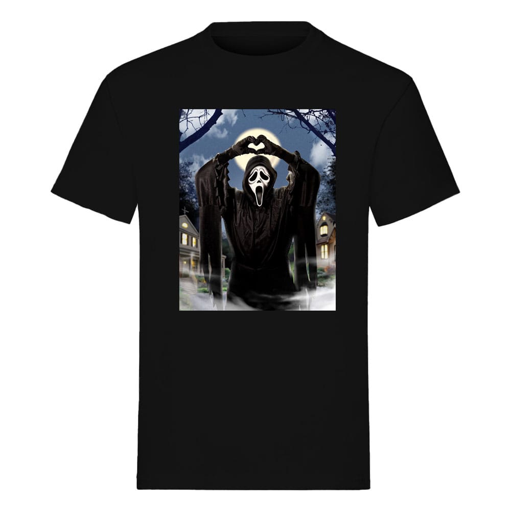 Tricou Scream Ghost Face Hearts - MangaShop.ro