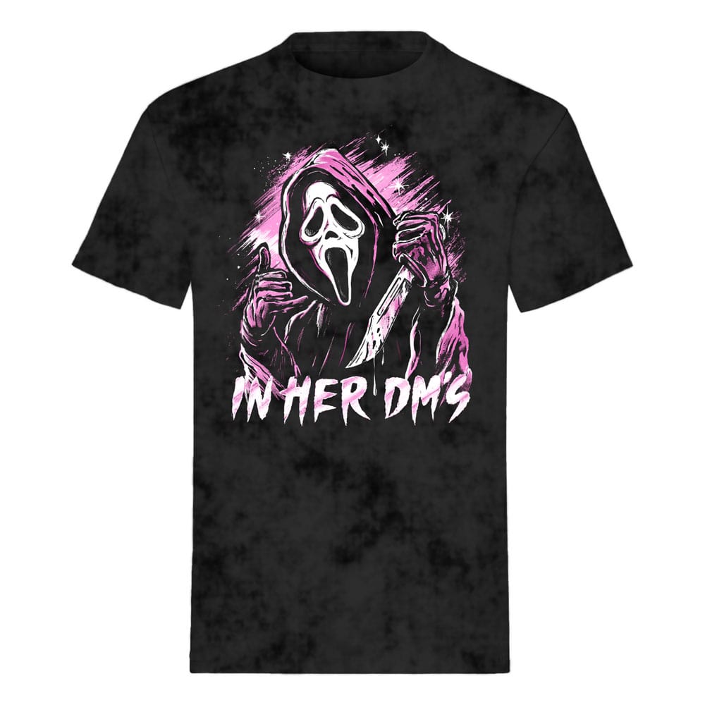 Tricou Scream Ghost Face In her DM's - MangaShop.ro