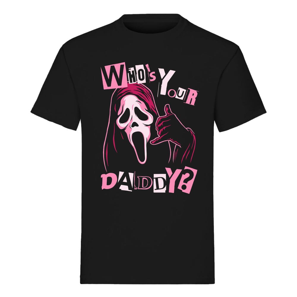 Tricou Scream Ghost Face Who's Your Daddy - MangaShop.ro