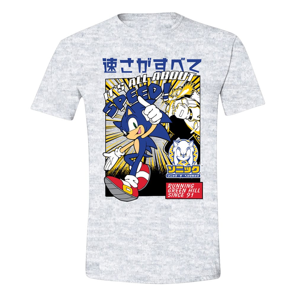 Tricou Sonic - The Hedgehog Sonic Comic masura L - MangaShop.ro