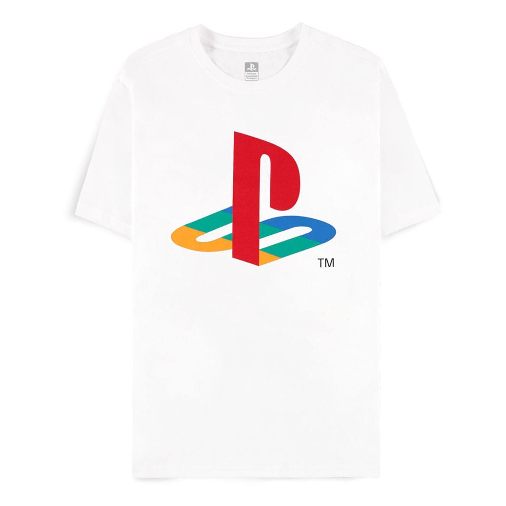 Tricou PlayStation Logo White masura M - MangaShop.ro