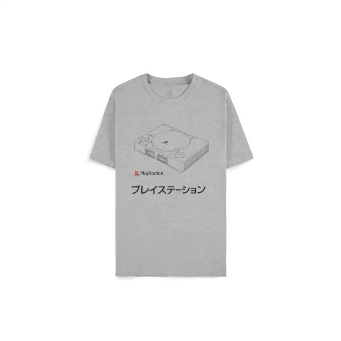 Tricou PlayStation O.G Console Gray - MangaShop.ro