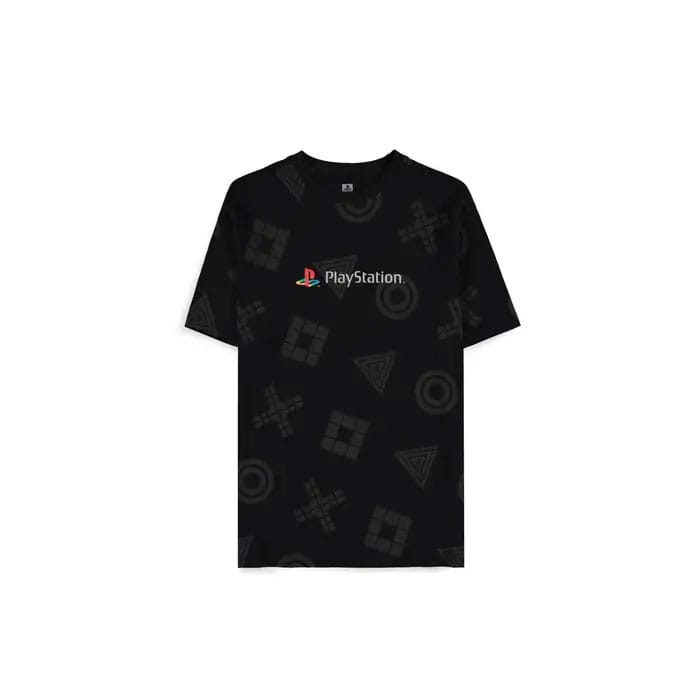Tricou PlayStation Logo All Over Print - MangaShop.ro