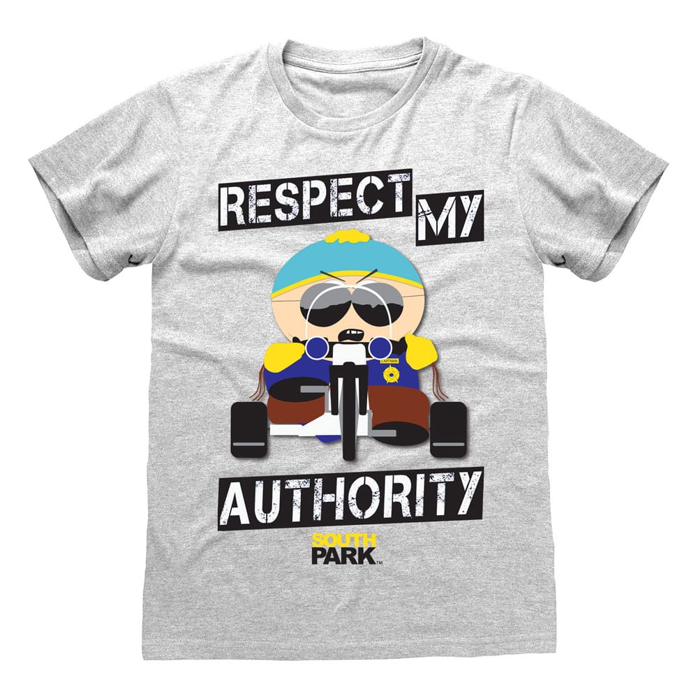 Tricou South Park Respect My Authority masura L - MangaShop.ro