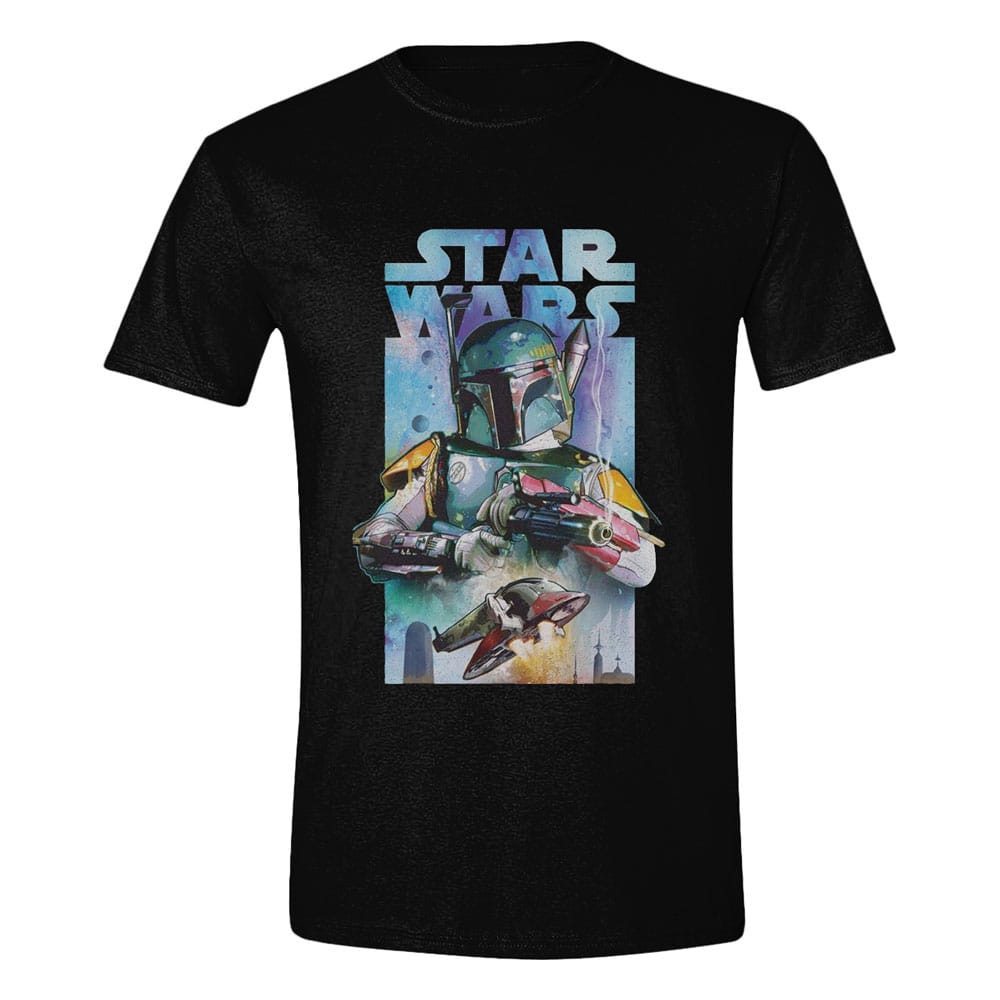 Tricou Star Wars Boba Fett Poster - MangaShop.ro