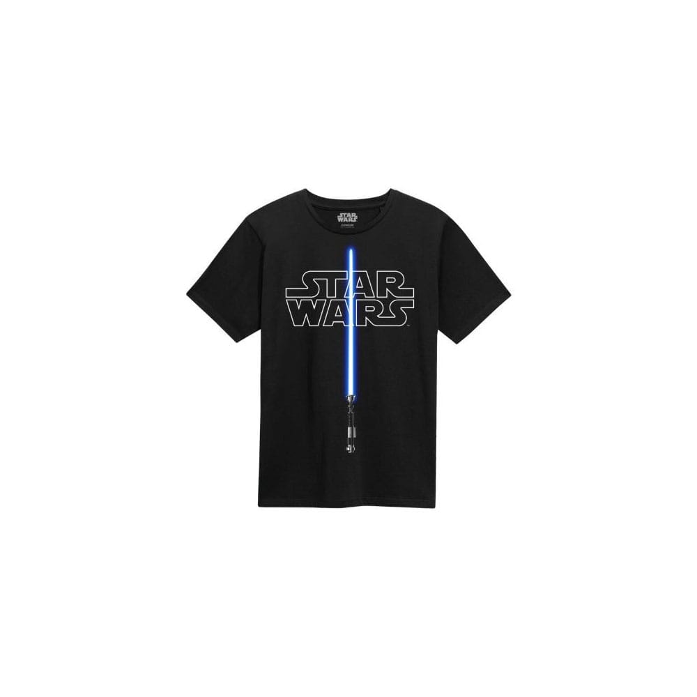 Tricou Star Wars Glow In The Dark Lightsaber masura L - MangaShop.ro
