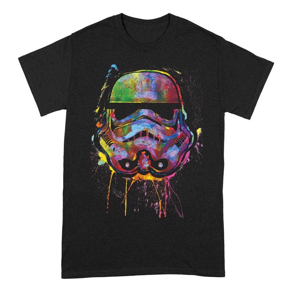 Tricou Star Wars Paint Splats Helmet - MangaShop.ro
