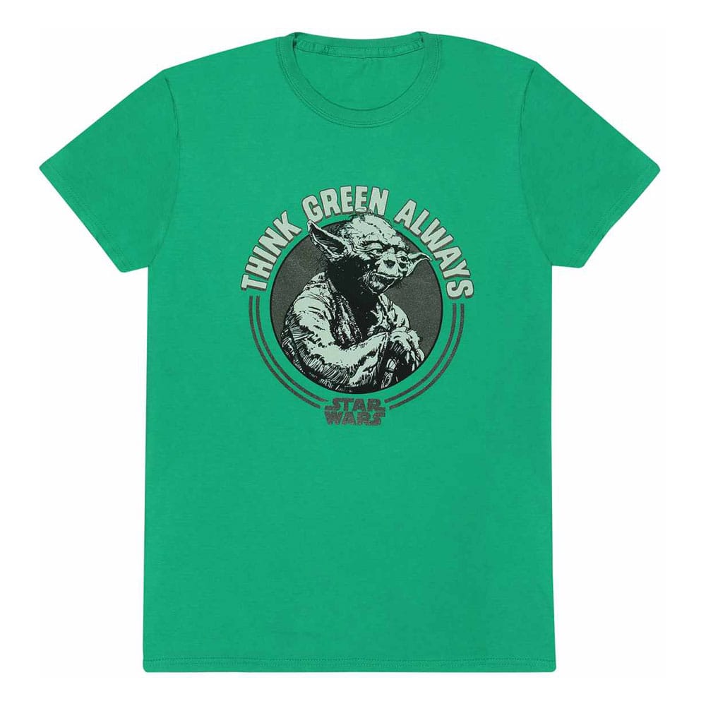 Tricou Star Wars Yoda Think Green masura S - MangaShop.ro