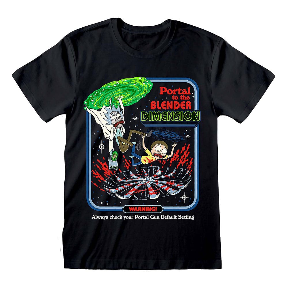 Tricou Steven Rhodes Rick and Morty Portal Collab - MangaShop.ro