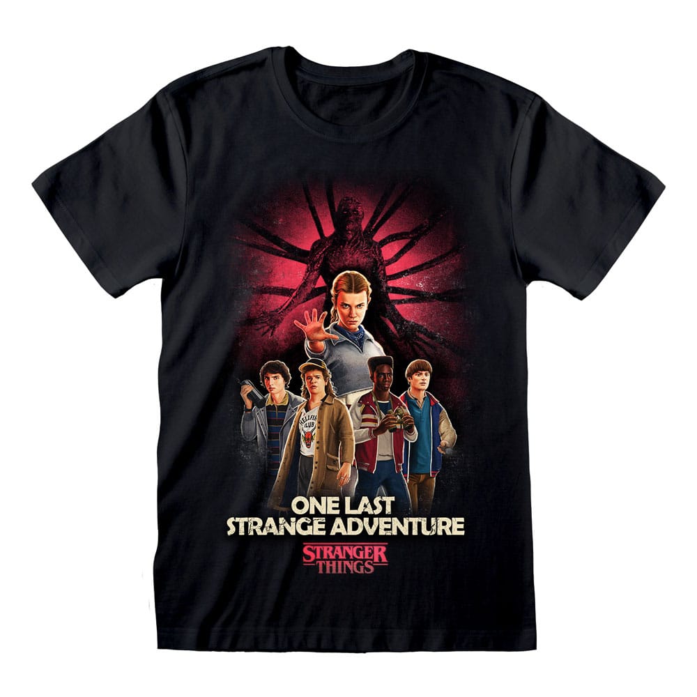 Tricou Stranger Things Group Artwork One Last Strange Adventure Colour - MangaShop.ro