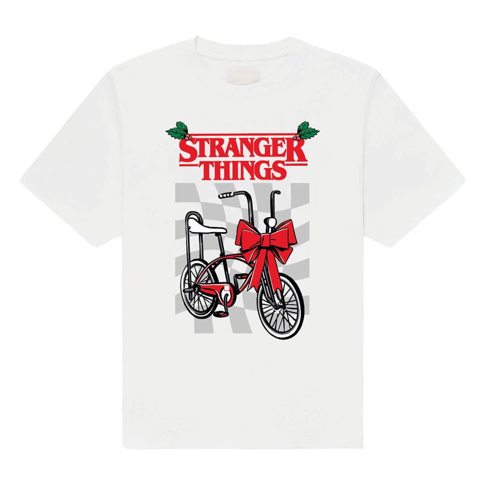 Tricou Stranger Things Christmas Bike - MangaShop.ro