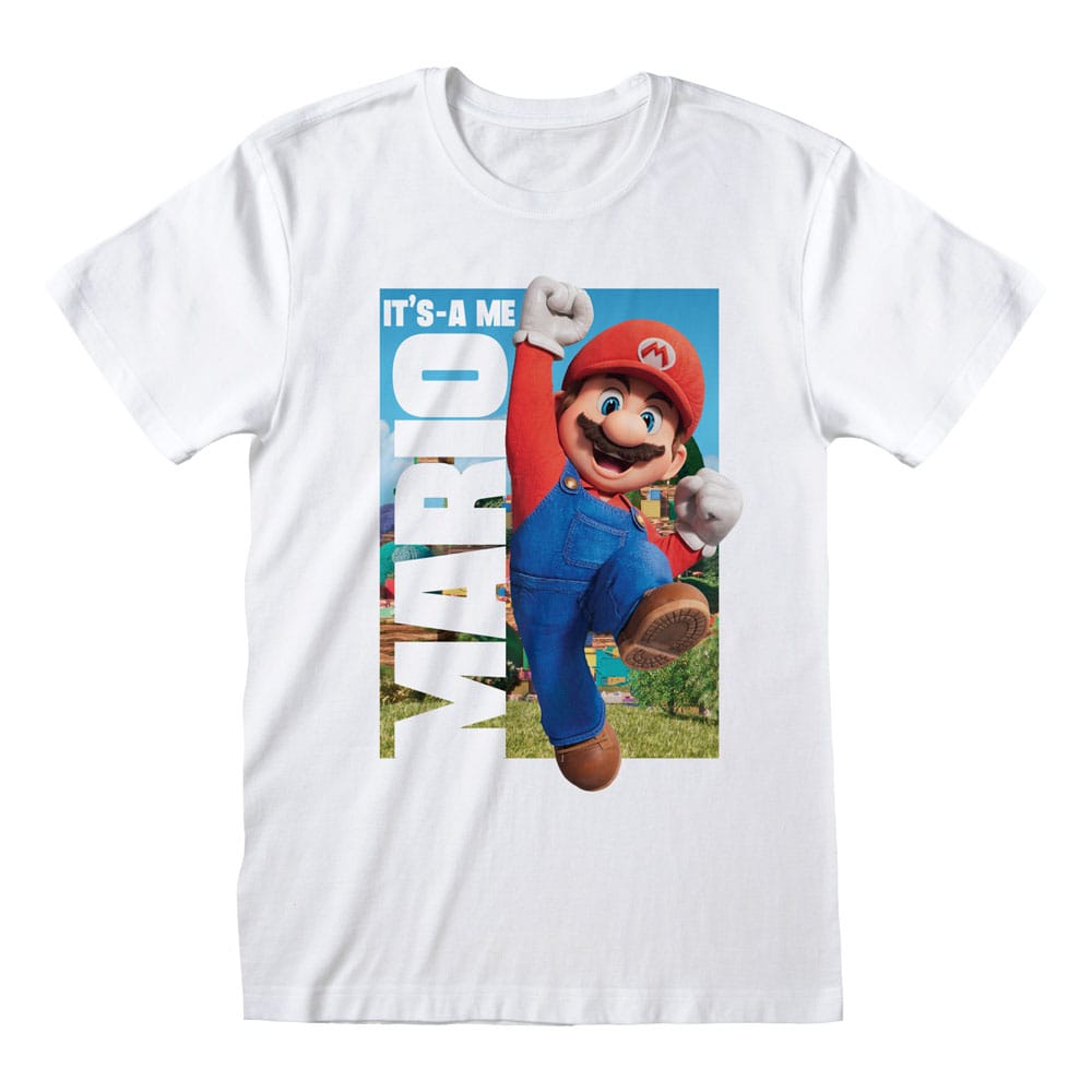 Tricou Super Mario Bros It's A Me Mario Fashion masura M - MangaShop.ro