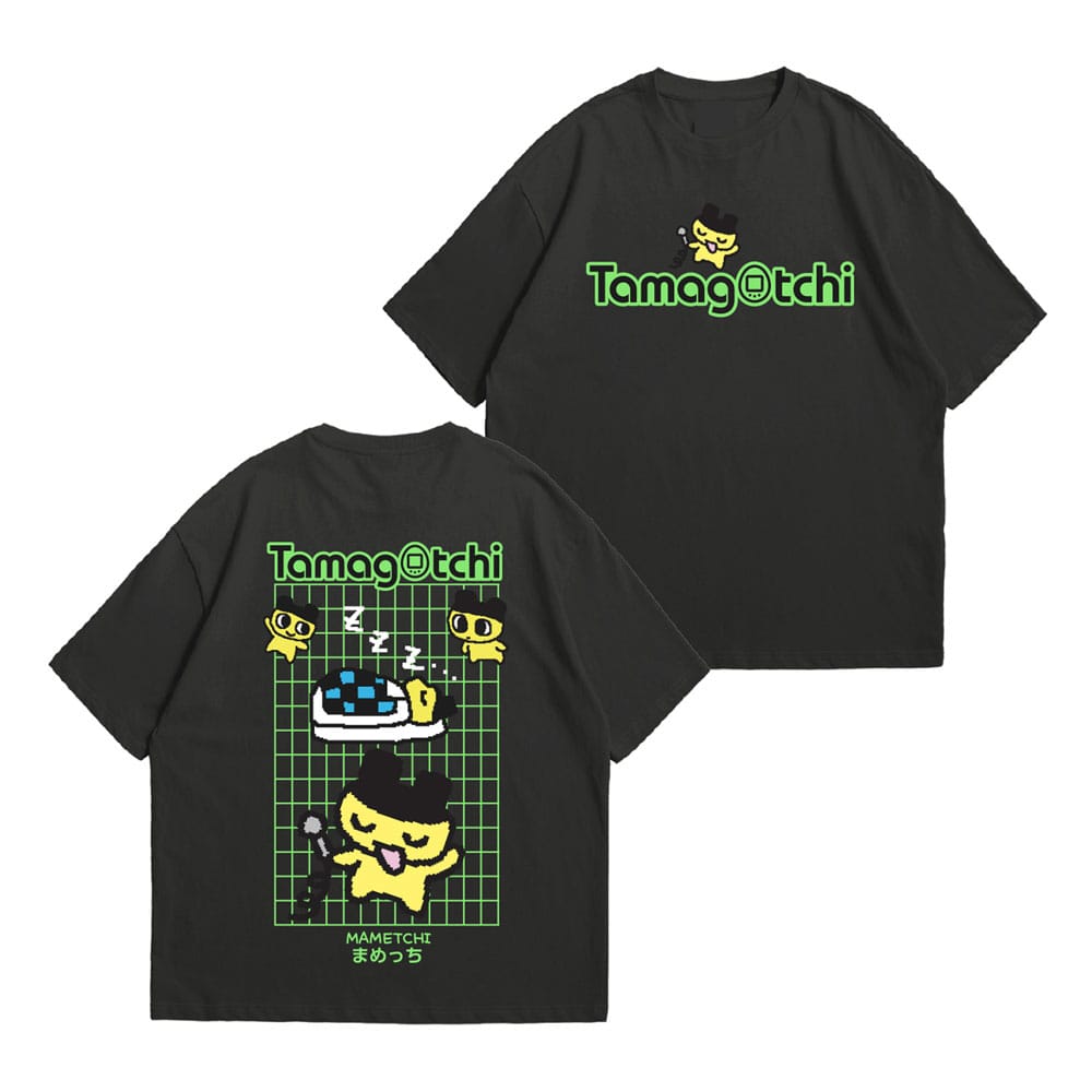 Tricou Tamagotchi Grid Tee masura M - MangaShop.ro