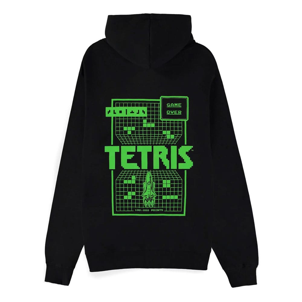 Tricou Tetris Zipper Hoodie Game Over  masura L - MangaShop.ro