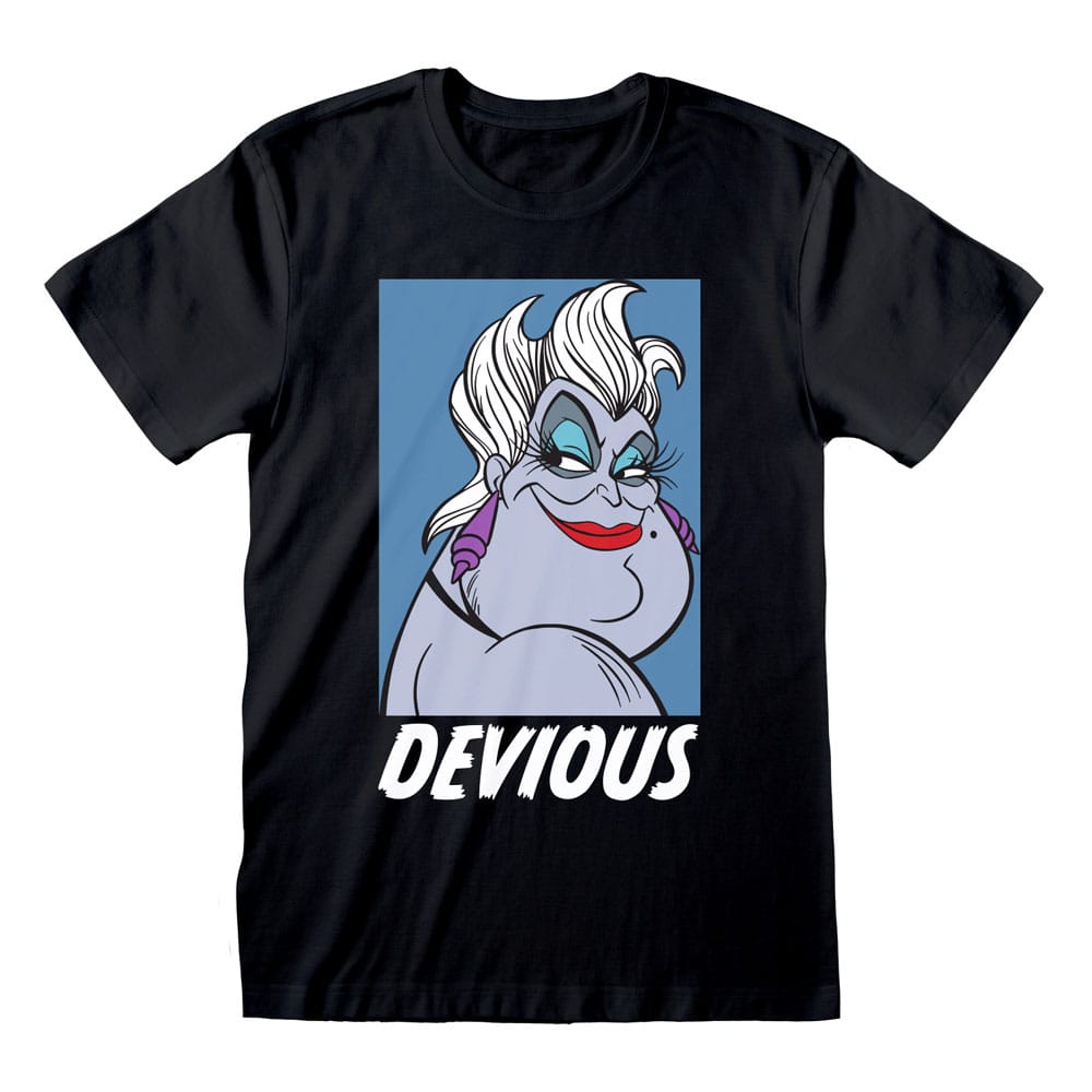 Tricou The Little Mermaid Devious Ursula masura S - MangaShop.ro