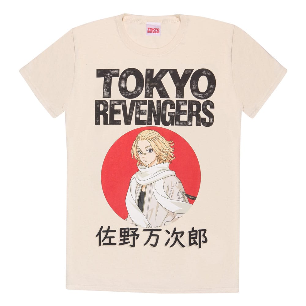 Tricou Tokyo Revengers Manjiro Sano Red Circle  masura S - MangaShop.ro