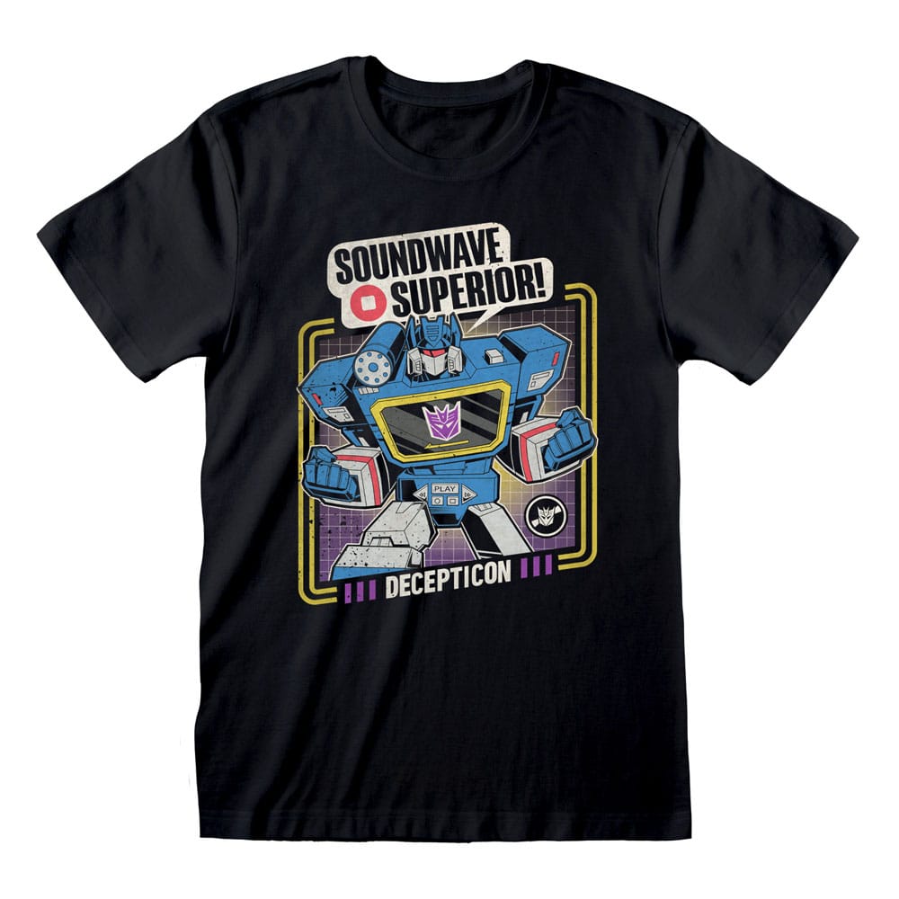 Tricou Transformers Soundwave Superior masura S - MangaShop.ro