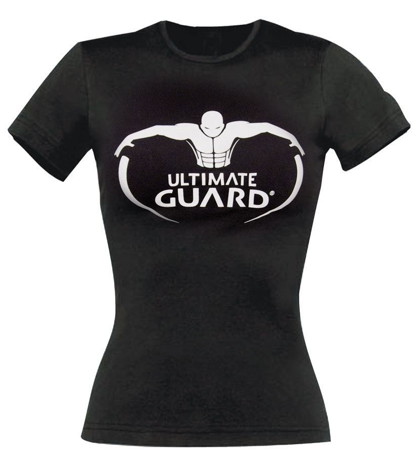 Tricou Ultimate Guard Ladies Logo Black masura M - MangaShop.ro