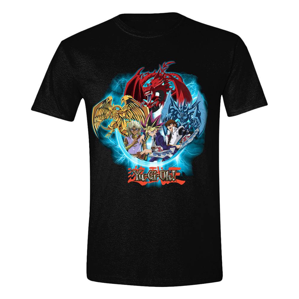 Tricou Yu-Gi-Oh! Group Shot Blue Vortex masura S - MangaShop.ro