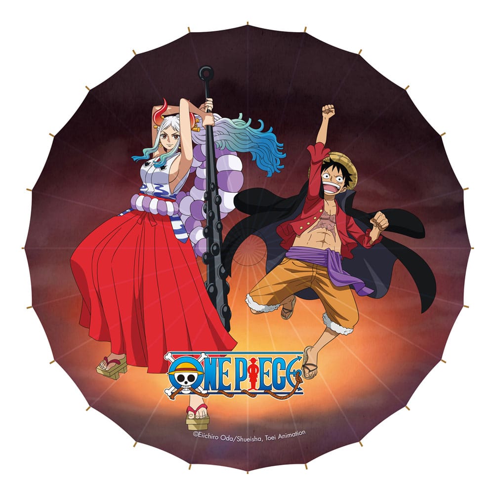 One Piece Paper-Parasol Monkey D. Luffy & Yamato - MangaShop.ro
