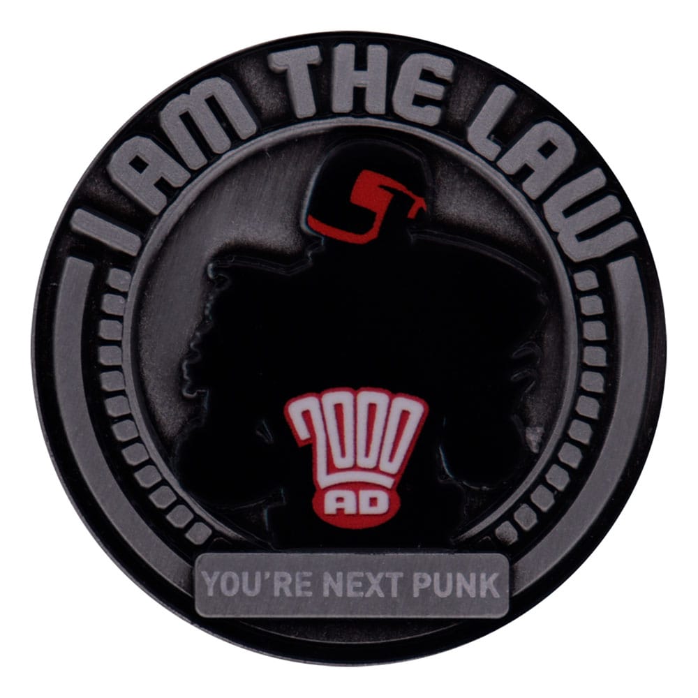 2000 AD Collectable Coin Judge Dredd Mega-City One Limited Edition - MangaShop.ro