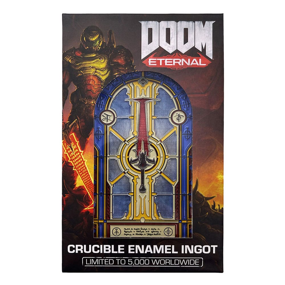 Doom Ingot Crucible Sword Stained Glass Limited Edition - MangaShop.ro