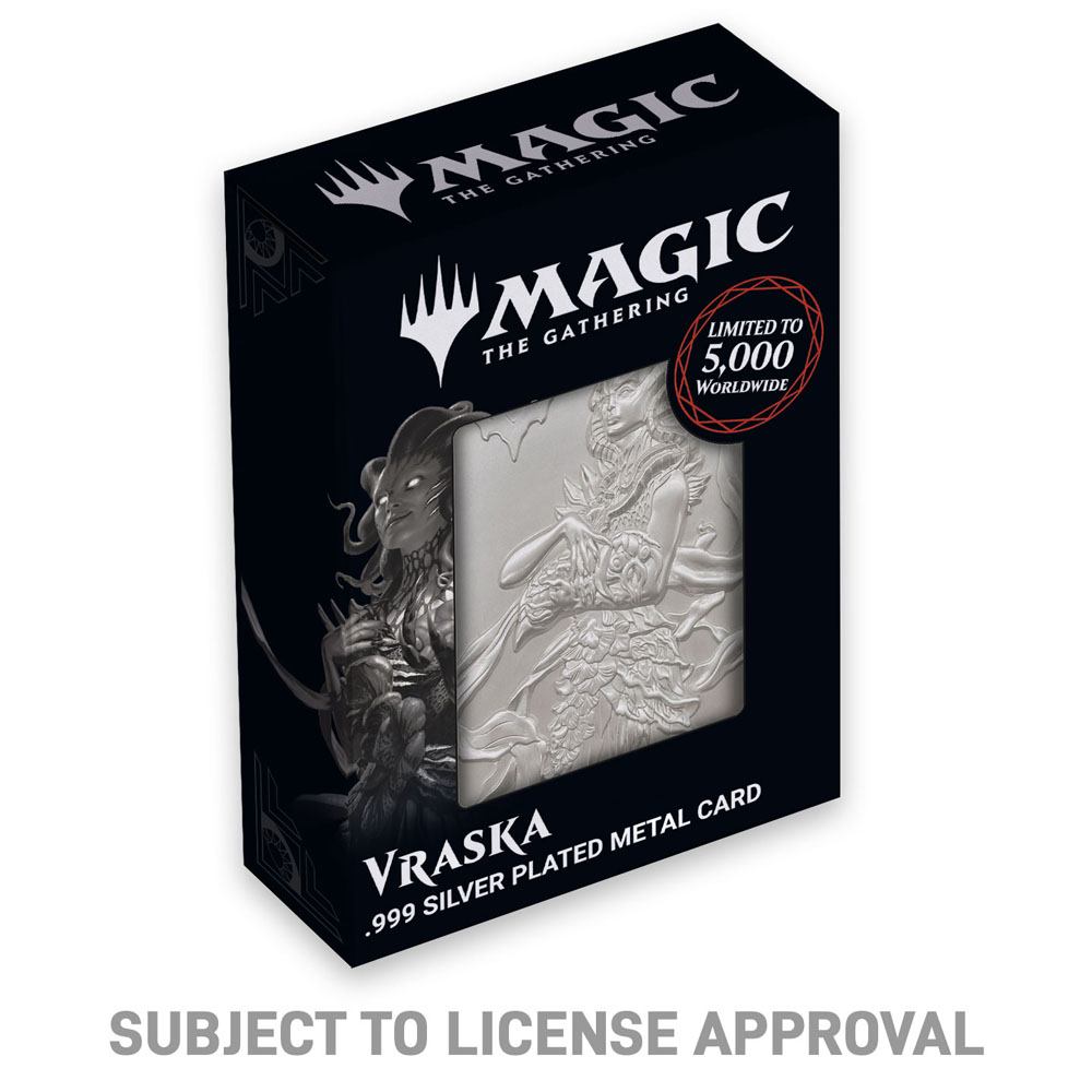 Magic the Gathering Ingot Vraska Limited Edition (silver plated) - MangaShop.ro