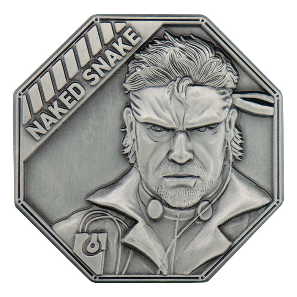 Metal Gear Solid Delta Collectable Coin Naked Snake Limited Edition - MangaShop.ro