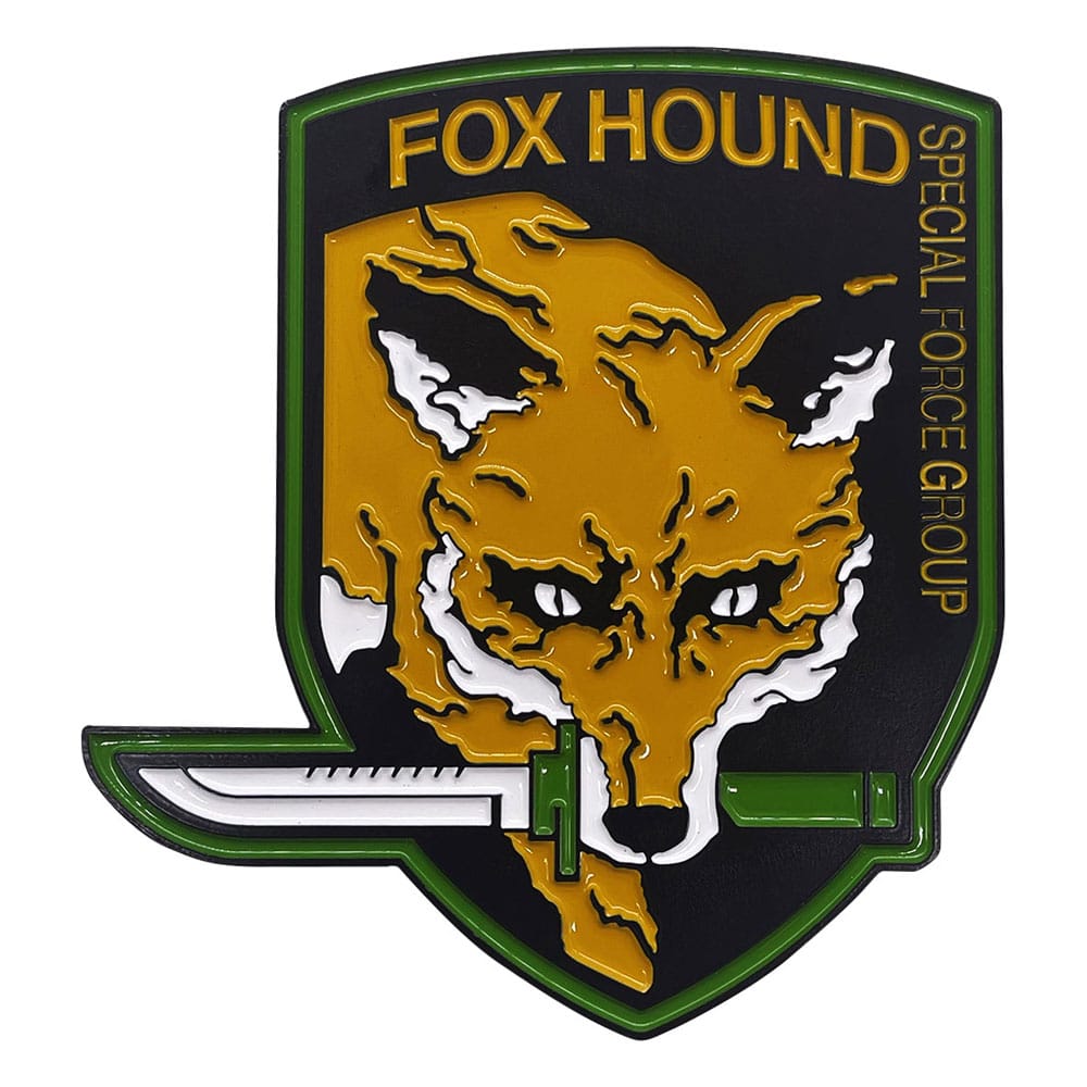 Metal Gear Solid Ingot Foxhound Insignia Limited Edition - MangaShop.ro