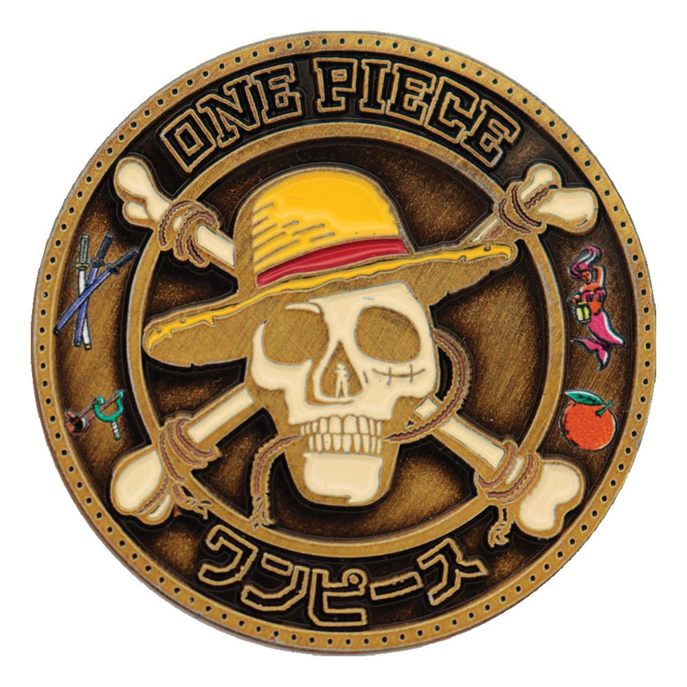 One Piece Collectable Coin 4 cm - MangaShop.ro