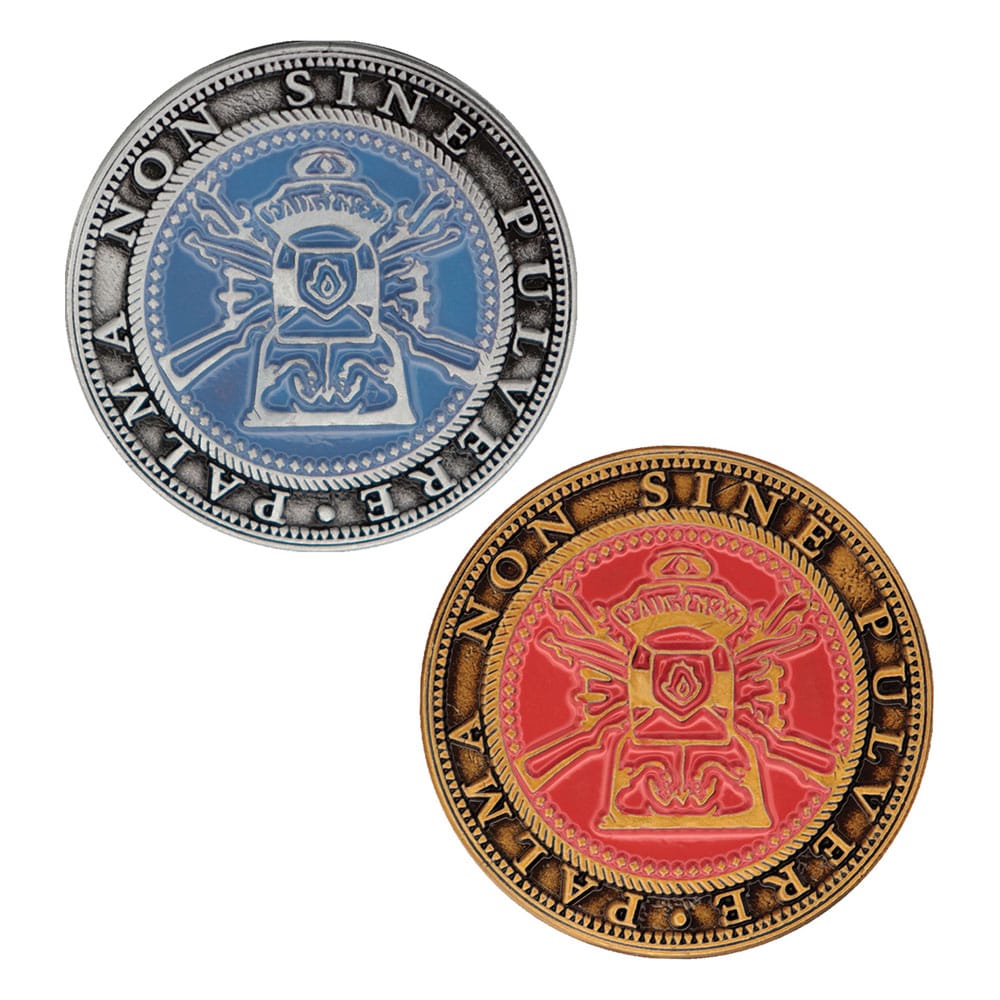Resident Evil 4 Collectable Coins 2-Pack Tokens Limited Edition - MangaShop.ro